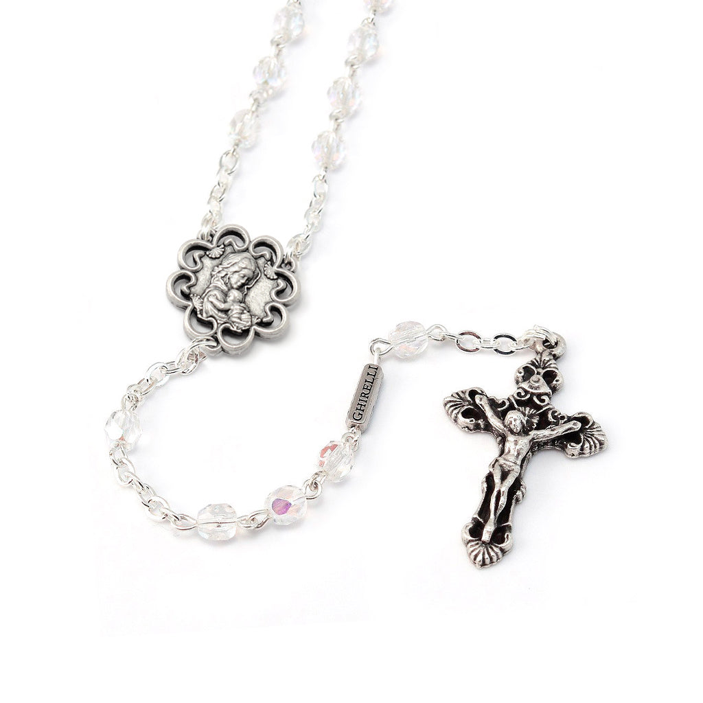 Mary's Motherly Love Collection Aurora Borealis Rosary