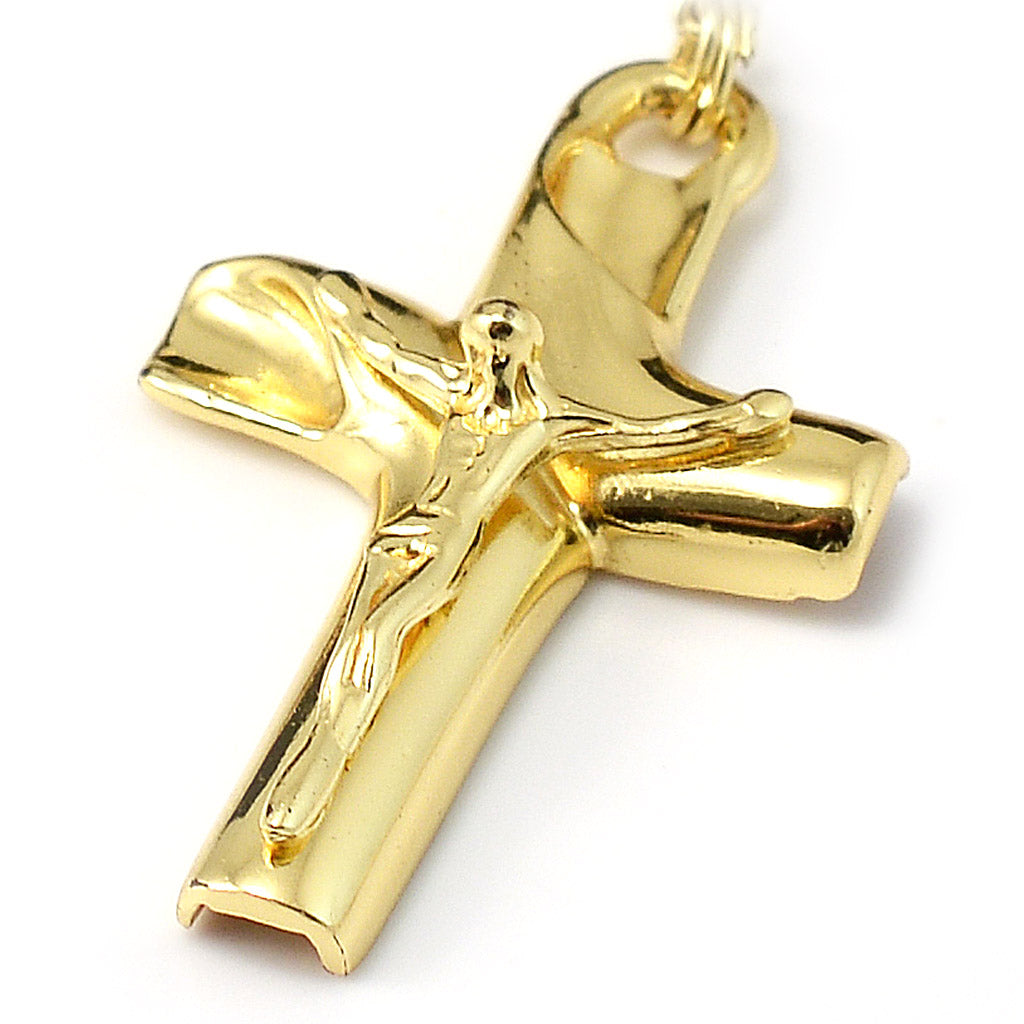 Rosario prezioso Occhio di Tigre e Argento 925 Placcato Oro Giallo