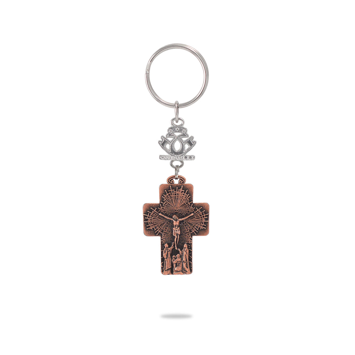 KEY CHAIN - HOLY MASS CRUCIFIX