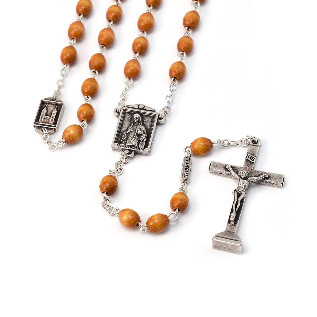 Medjugorje Rosary, Sacred Spaces, Wood