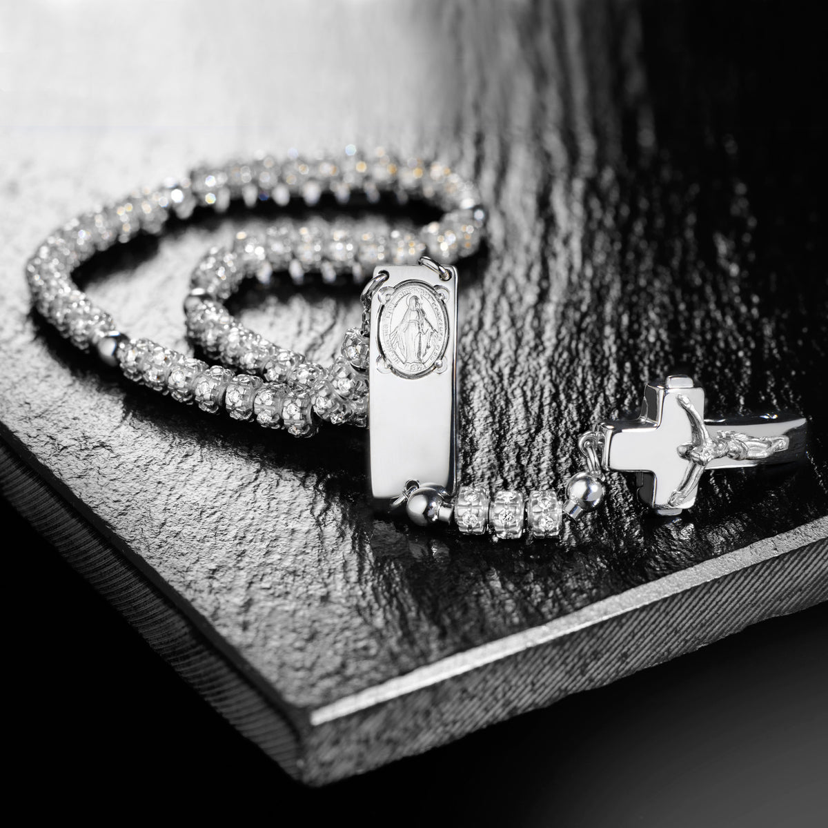 Traditional Rosalet bracelet handcrafted in Italy