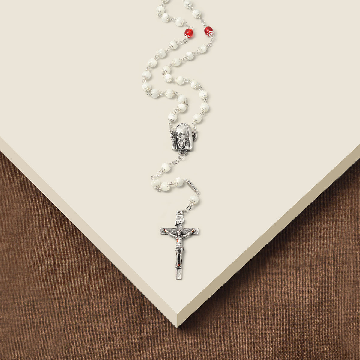 Saint Pio of Pietrelcina Rosary  beads