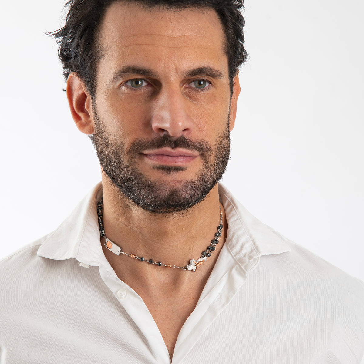 Two-tone Rosalet® with Miraculous Meda