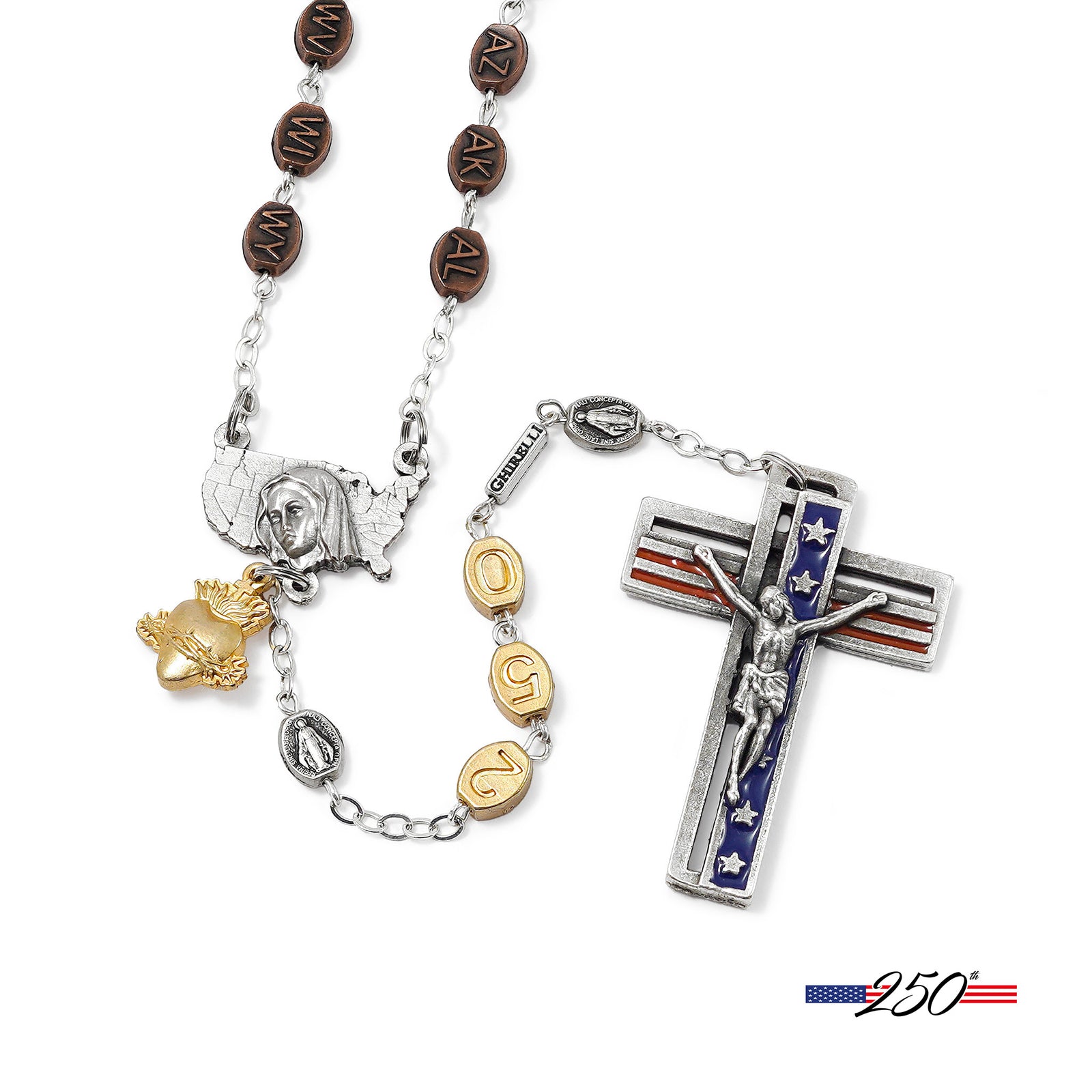 The United States 250th Anniversary Rosary | Limited Edition - Ghirelli Srl - ROW