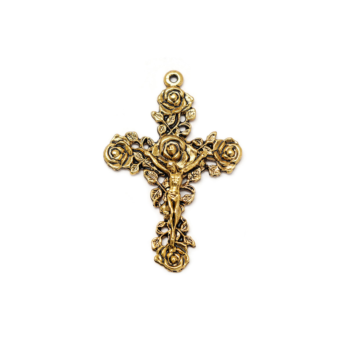Saint Thérèse rosary gold