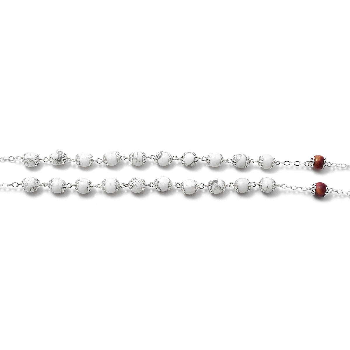 Lourdes Roses rosary beads