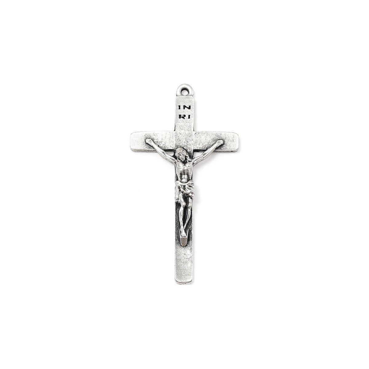 Saint Francis and Saint Clare of Assisi Rosary Black Wood &amp; Silver