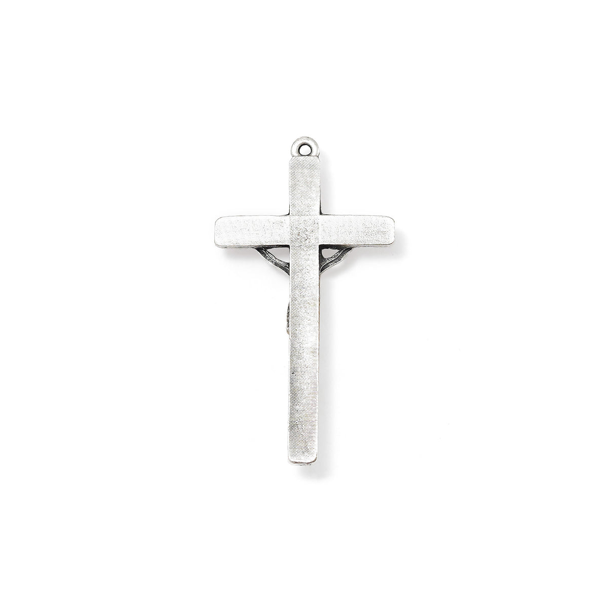 Saint Francis and Saint Clare of Assisi Rosary Black Wood &amp; Silver