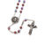 Mary's Motherly Love Collection Mauve Aurora Borealis Rosary