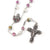 Saint Therese of Lisieux Rosary, Rose & Mint