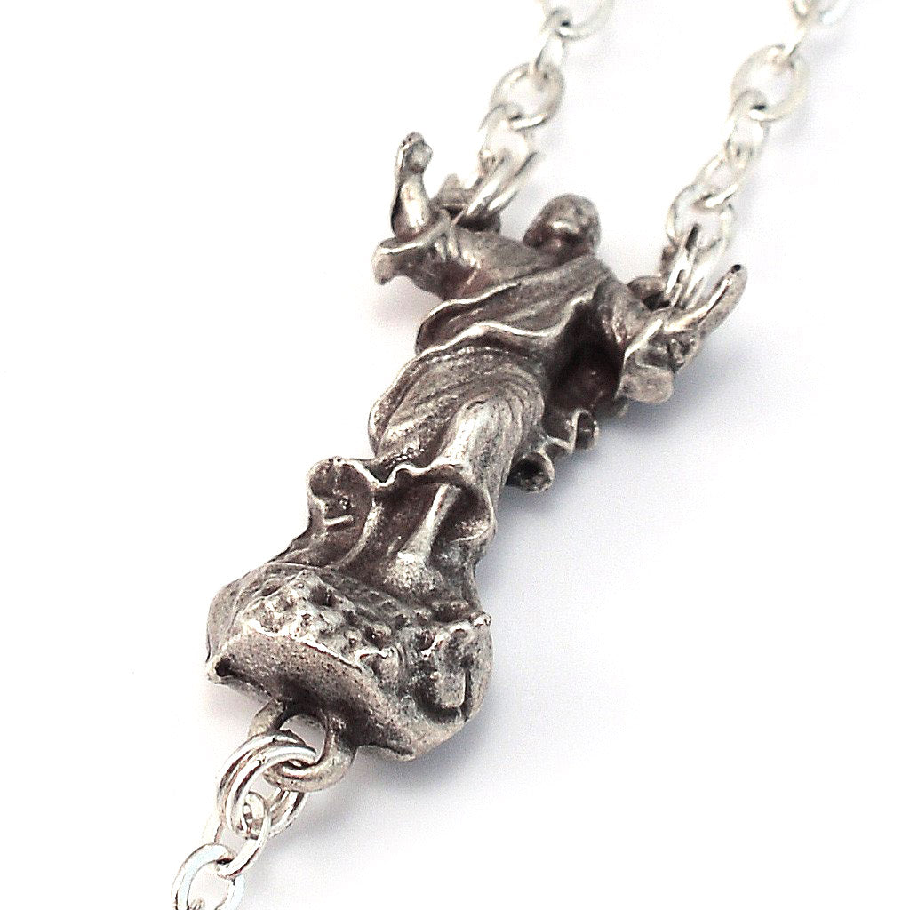 Holy Easter Glass &amp; Silver Rosary