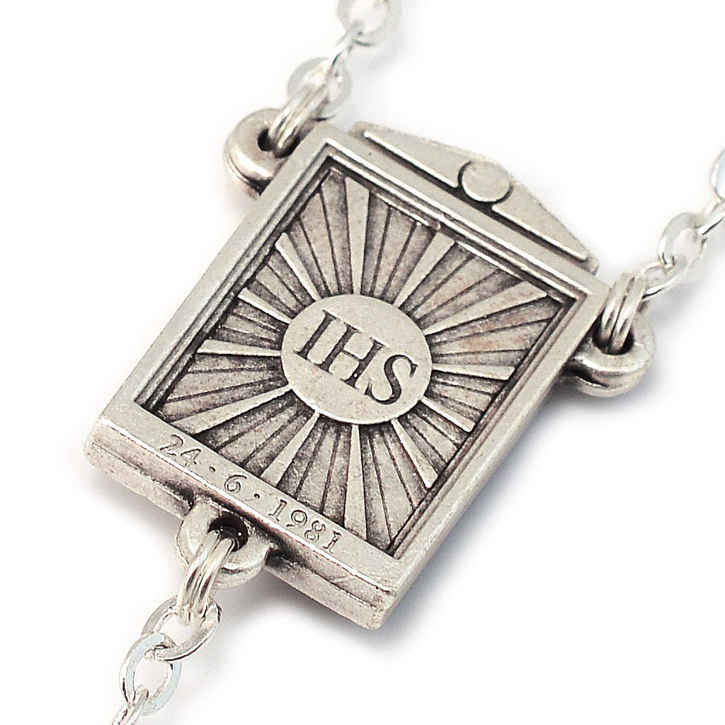 Medjugorje Rosary, Sacred Spaces, Aqua