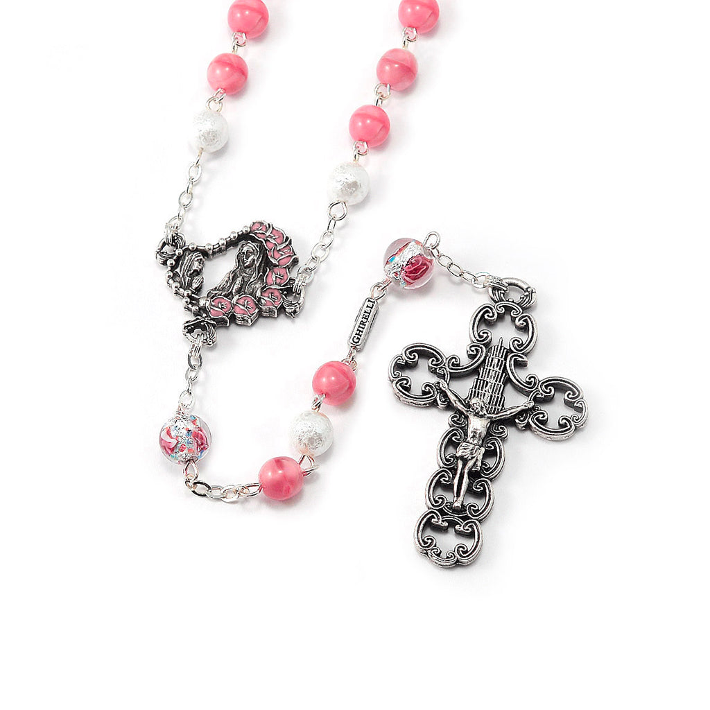 Our Lady of Lourdes Rosary with Lumen Beads
