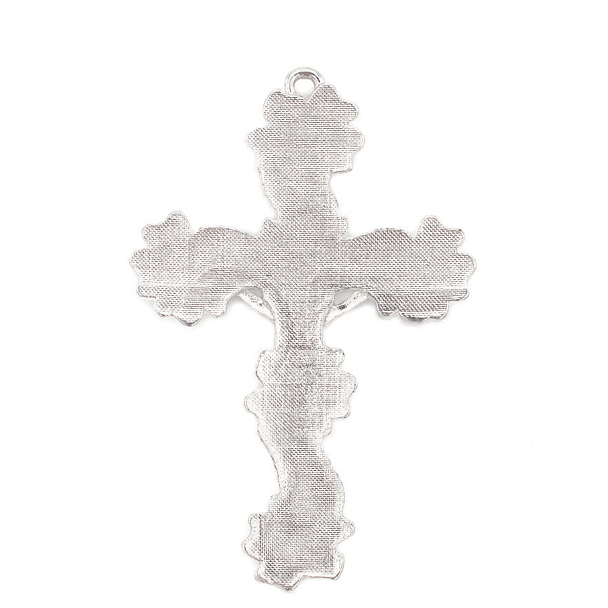 Rosario argentato Lourdes