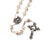 Fatima Lily Blush & Silver Rosary