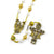 The Holy Angels Rosary in Antique Gold