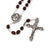 Saint Joseph Rosary in Silver