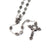 Fatima Crown of Roses Silver Rosary
