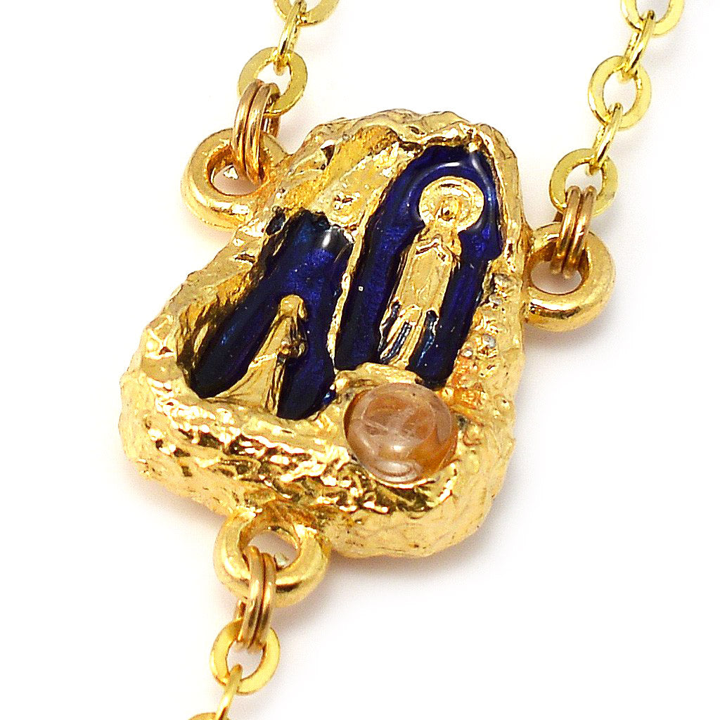 Rosario dorato Lourdes