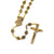 Saint Therese of Lisieux Gold Rosary
