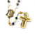 Rosaries for Women in Cloisonné Floral & Gold