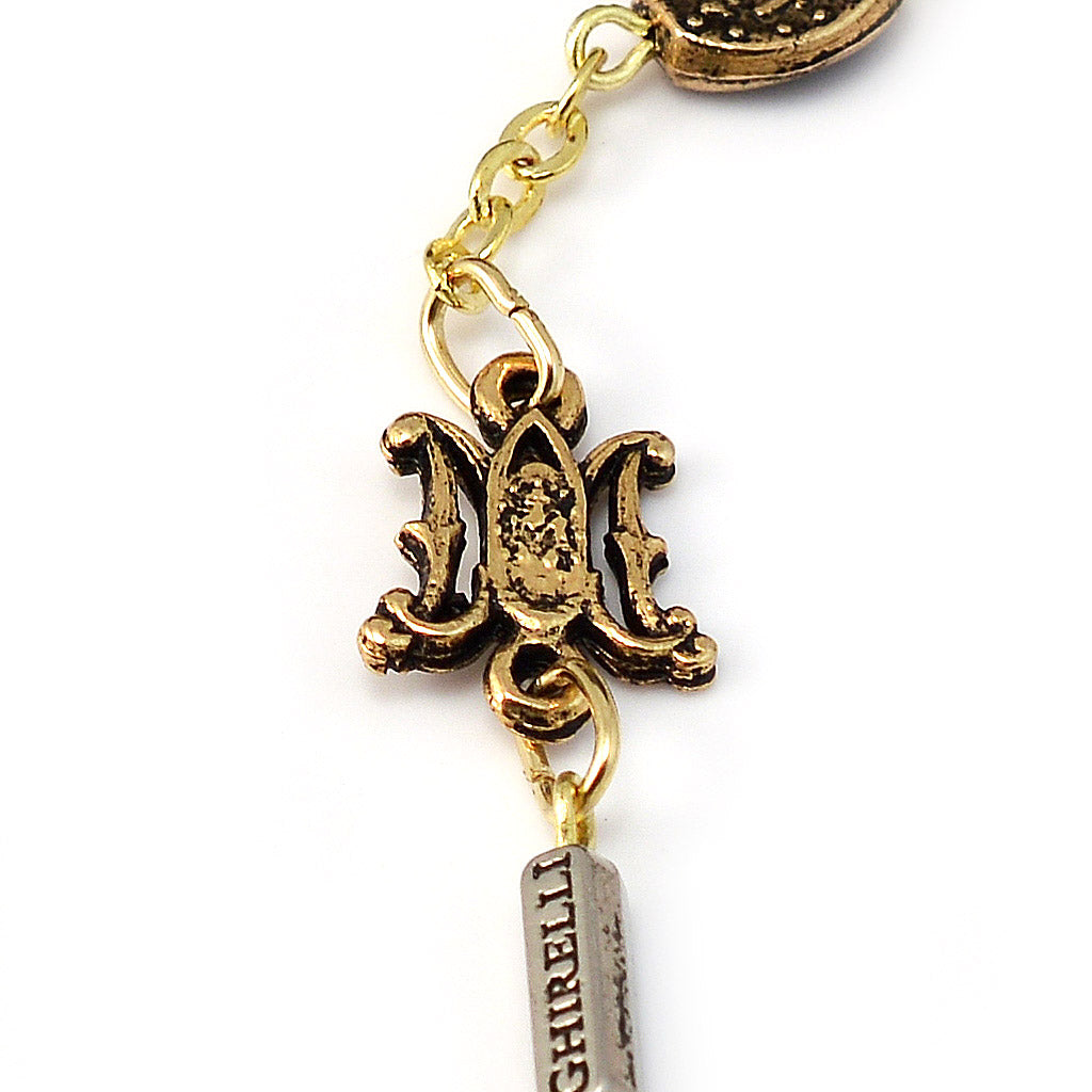 BRACCIALE DORATO MEDAGLIA MIRACOLOSA