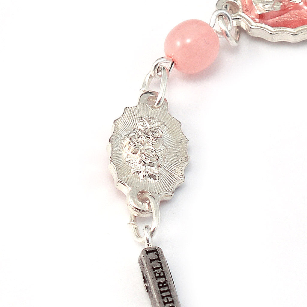 Bracciale argentato Apparizione di Fatima