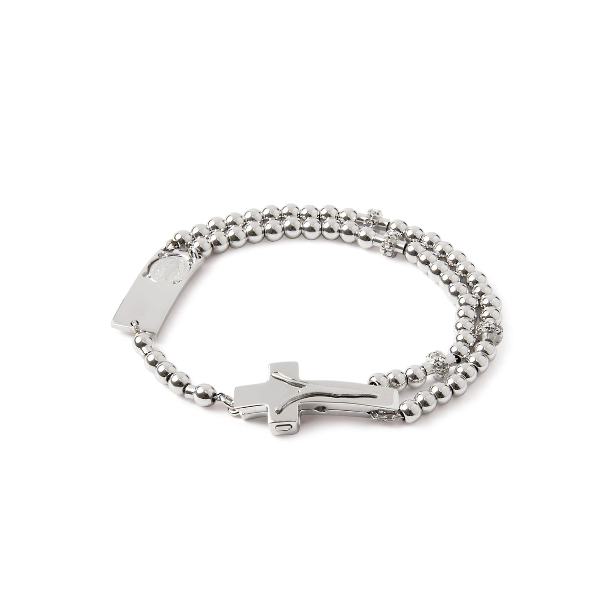 Rosalet® bracelet in sterling silver with zircon details