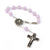 Motherly Embrace Decade Rosary, Lilac