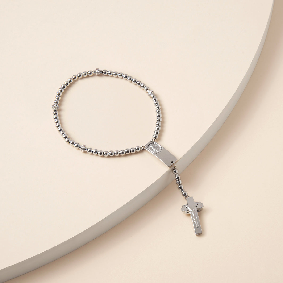  Ghirelli® Rosalet® with engraving-ready centerpiece