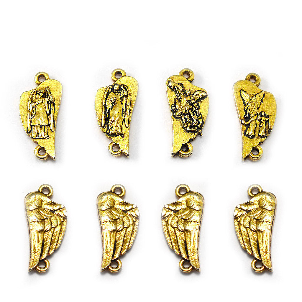 The Holy Angels Rosary gold
