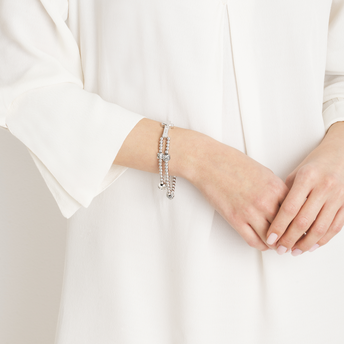 CHARM DELLA FEDE - SACRO CUORE - ARGENTO STERLING .925