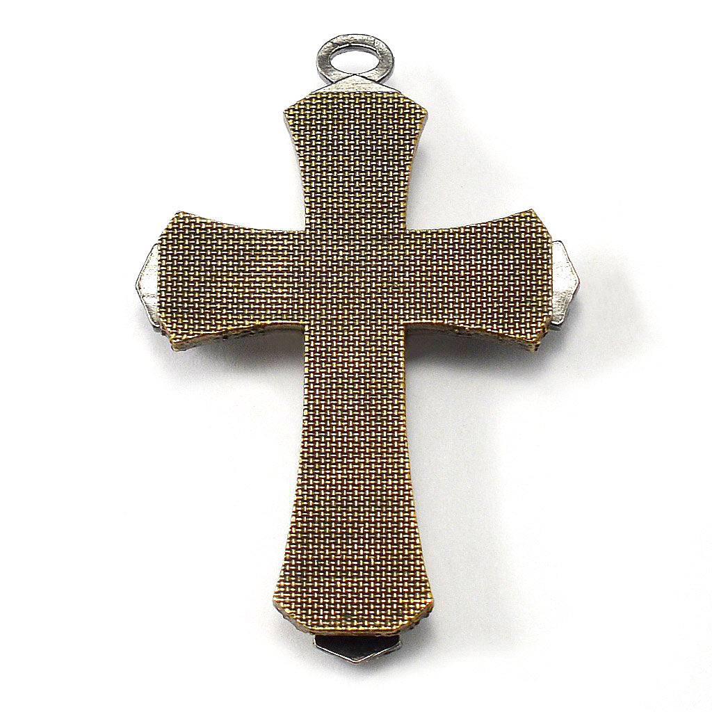 Catholic rosary with black and hematite natural stones