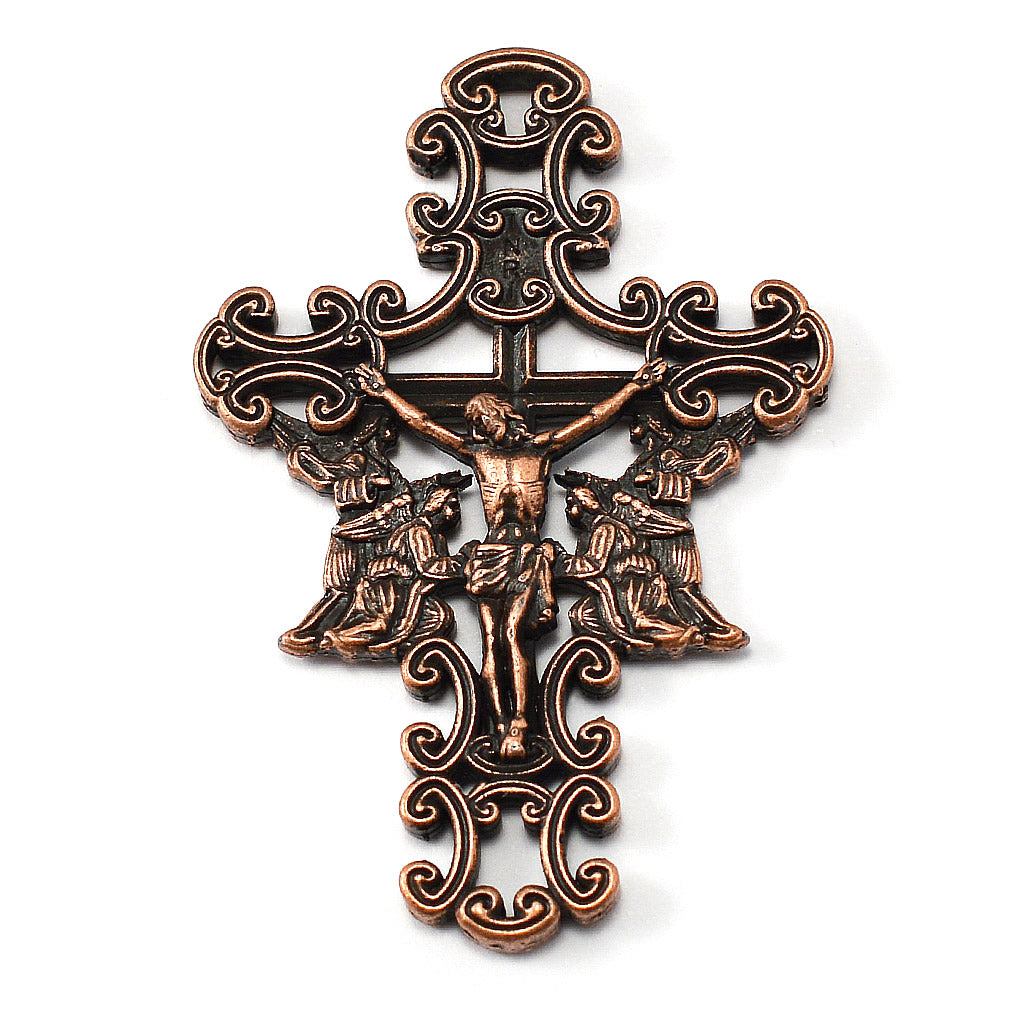 The Holy Angels Rosary in Antique Copper