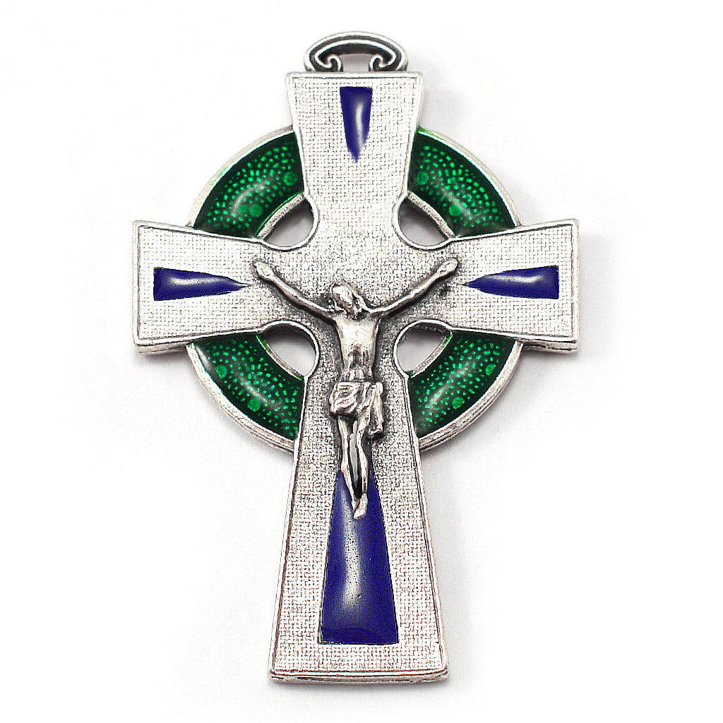 Our Lady of Knock Queen of Ireland with Bohemian Glass Beads