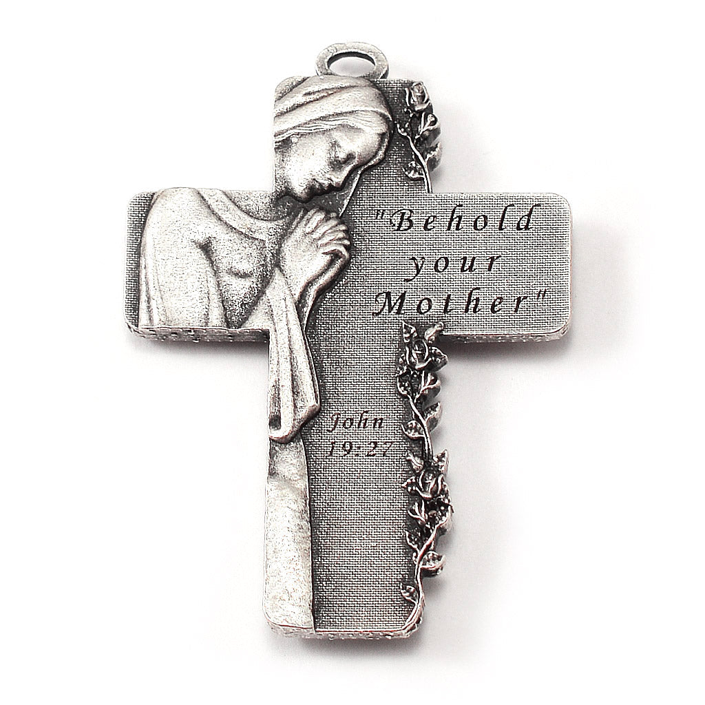 Rosary inspired by Our Lady of Lourdes with Lumen beads