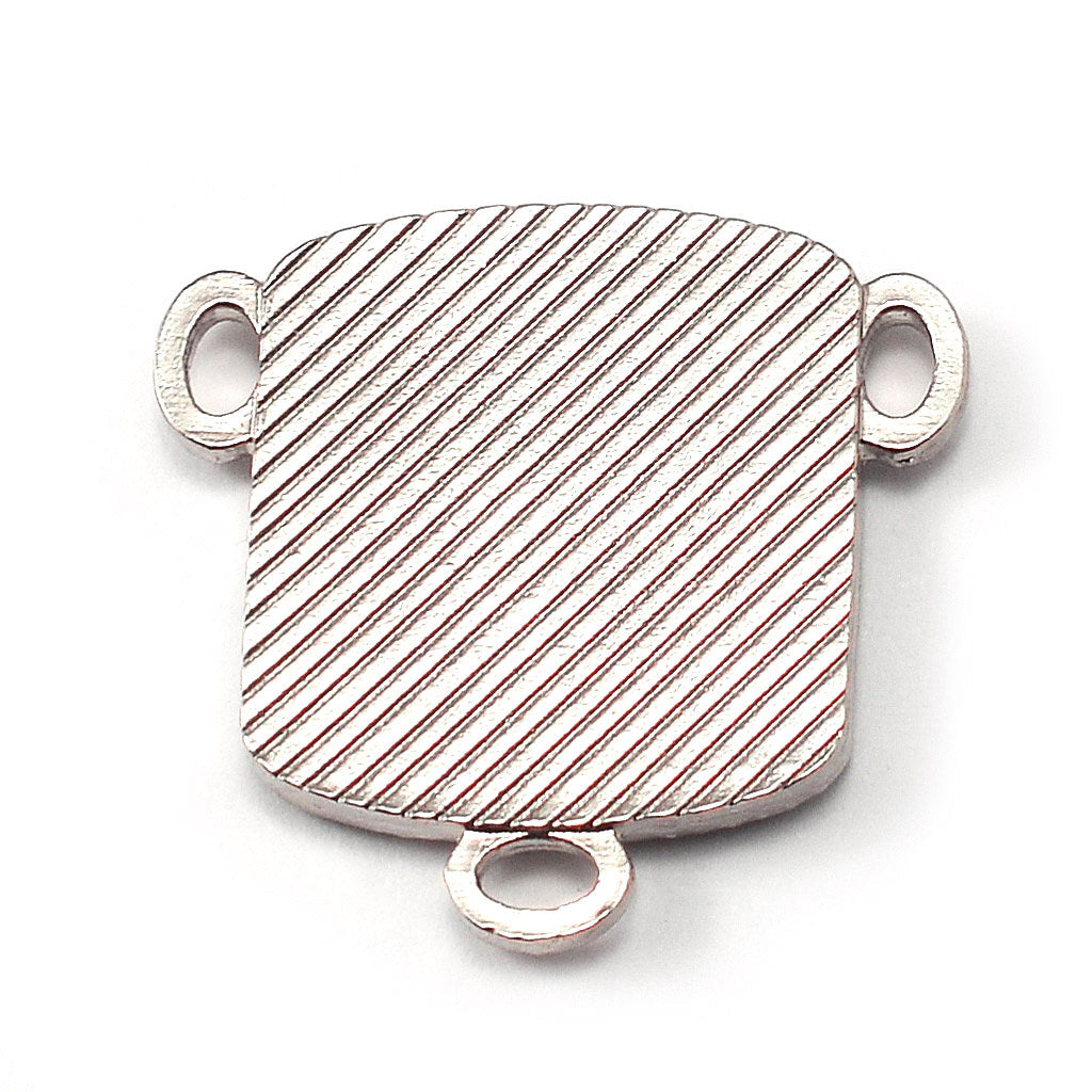 Devotional rosary inspired by Saint Joseph in bronze and silver