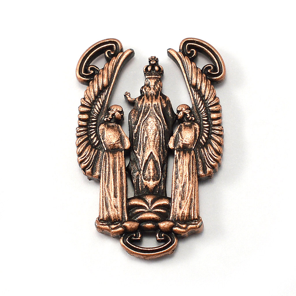The Holy Angels Rosary in Antique Copper