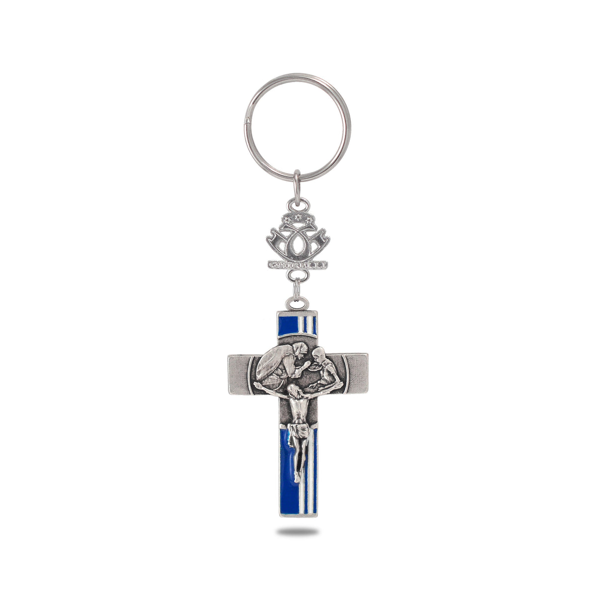 KEY CHAIN - MOTHER TERESA OF CALCUTTA CRUCIFIX